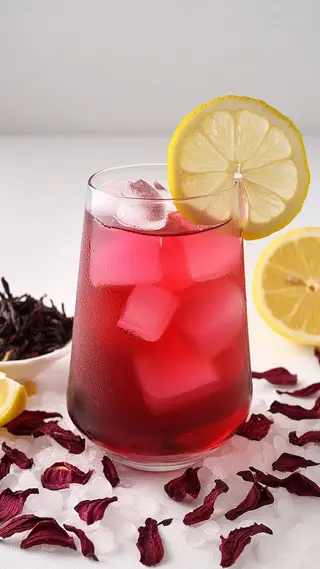 Ice Tea Fruits Rouges