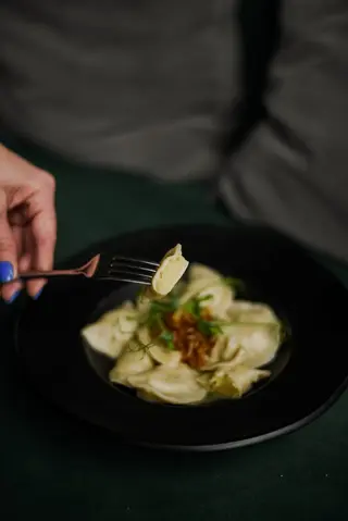 Вареники з картоплею (200/50г)