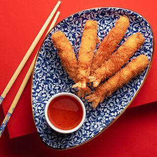 Креветки панко