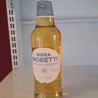 Moretti filtrata a -1°. 33cl