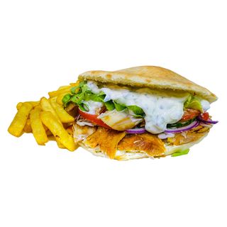 MENIU DONNER KEBAB (600 gr)