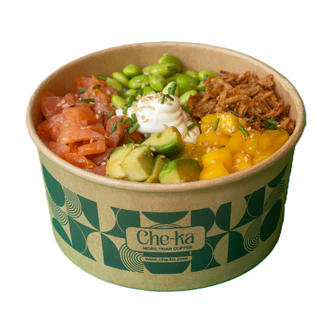 Poke de salmón 450 g.