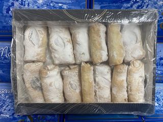 Caja Cañas de Hojaldre con Chocolate (500 g.)