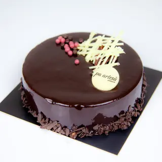Pastel chocolate negro texturas pequeño (400 gr.)