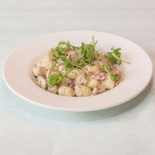 Gnocchi ser i boczek