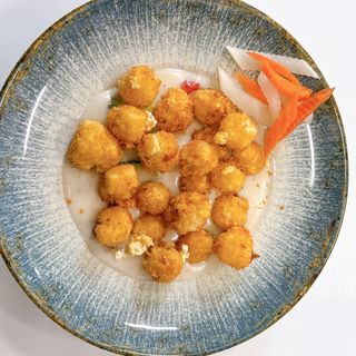 Tofu chrupiące z mlekiem kokosowym