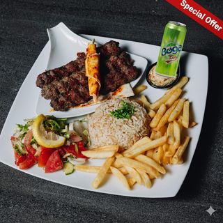 Kebab épicé + Boga