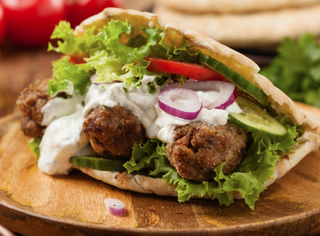 Doner kebab de falafel