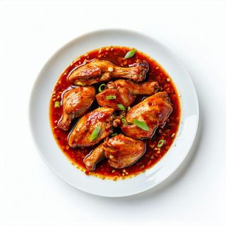 184 Pollo in salsa piccante