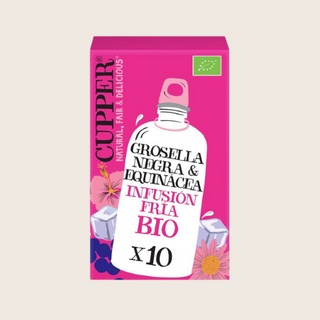 Sabor para tu botella de agua: grosella negra (10 bolsas)