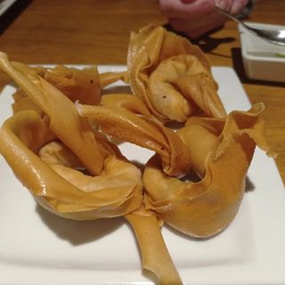 

Lazos Fritos De Gambas