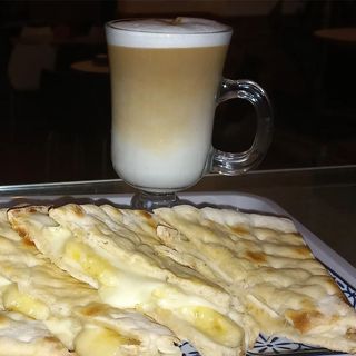 Tosta de Banana em Pão Escandinavo