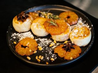 Сирники з мандаринами