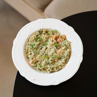 Різотто з лососем