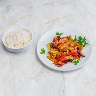 Kurczak słodko-pikantny