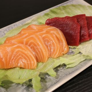 Sashimi de salmón y atún ( 10 uds)