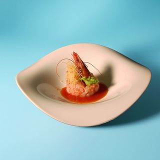 Tartare amaebi spicy