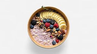 Berry protein bowl