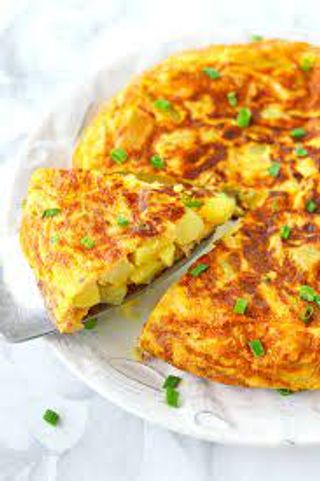 Special Breakfast With Spanish Omelette
