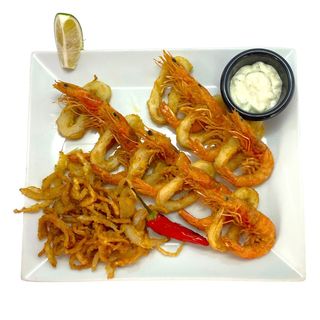 Friture De Crevettes