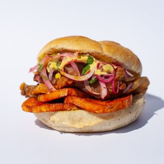 Pan con Chicharrón "El Campeón"