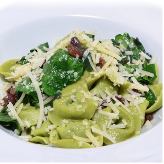 9. Tortellini De Ricotta Y Espinacas