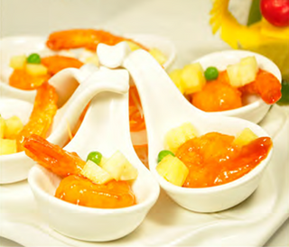 Gamberi in agrodolce