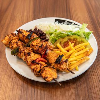 Prato de Espetada de Frango