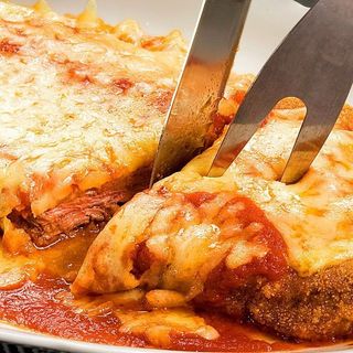 Bife de Vitela à Parmegiana