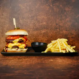 Dupli chili burger