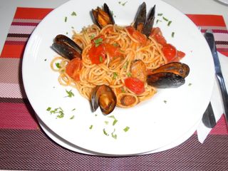 Spaghetti con le Cozze