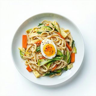 Udon con verdure