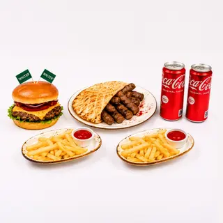 Walburger + Ćevapi 10 komada