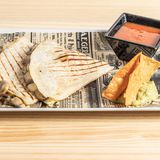 Quesadillas Con Queso Y Champiñones