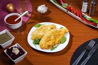 Șnițel parizian de porc