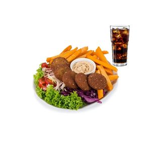 Plato falafel