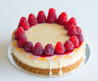 Ciacho malina/biała czekolada