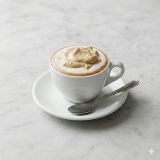 Cappuccino con crema caffè