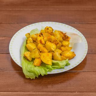 Pollo con patate al forno