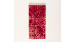 Czekolada ruby z malinami