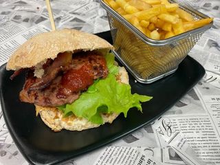 Hamburguesa Con Gorgonzola