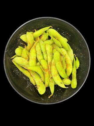 Spicy edamame