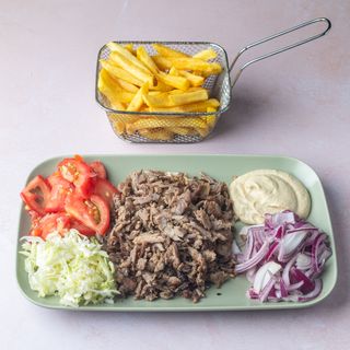 Shawarma (giros) teleći obrok