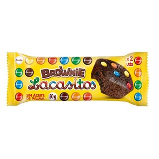Brownie Lacasitos 50 grs