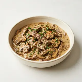 Beef Stroganoff
