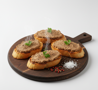 Crostini di pate di fegatini