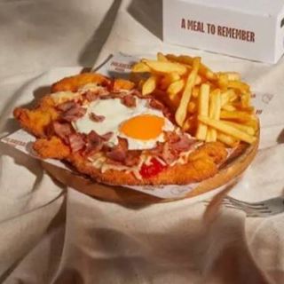 Milanesa Huevo Frito