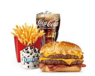 Menú Completo McExtreme Dippin Cheese Doble (sin Dip)