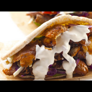 Menú Kebab Pita Solo Carne