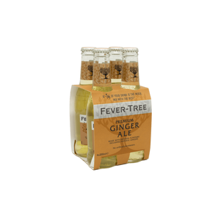  Fever Tree Tonic Water PREMIUM GINGER ALE 4 pack